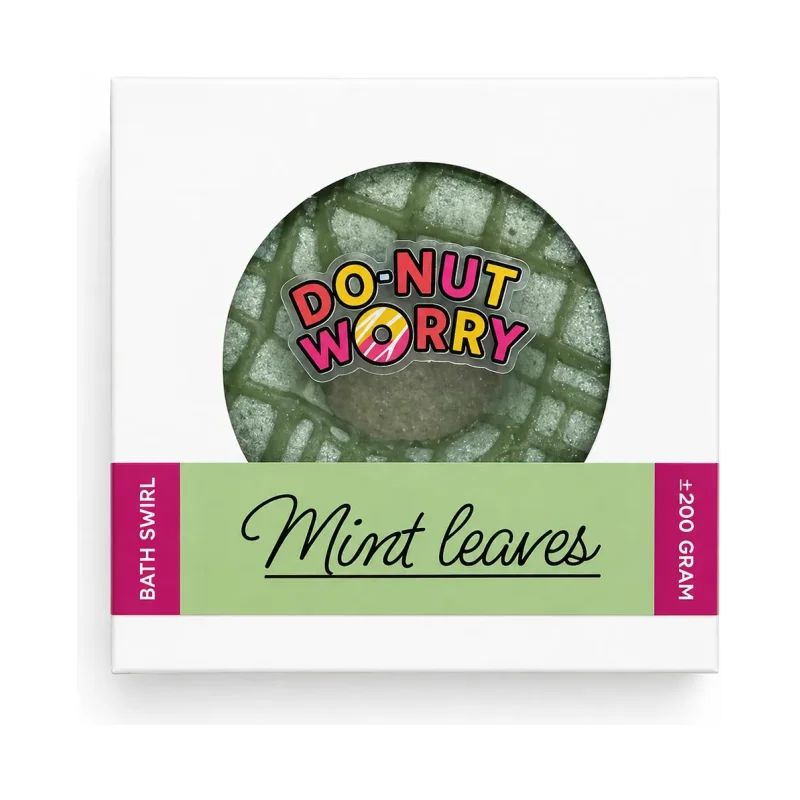 Mint Leaves Bath Swirl Luxe Large
