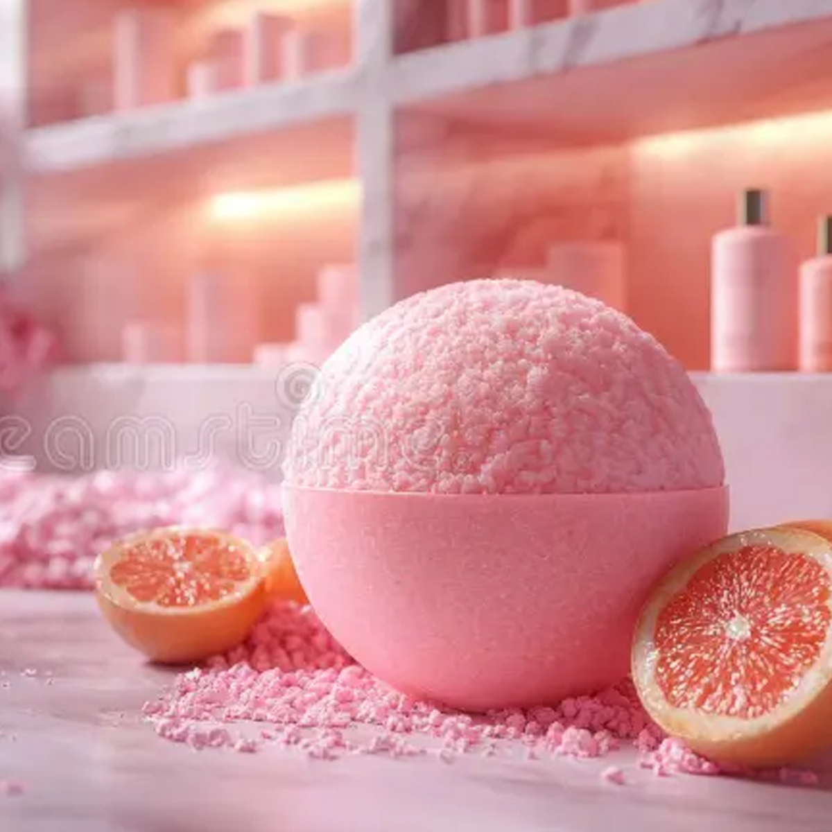 Rose Donut Bath Bomb